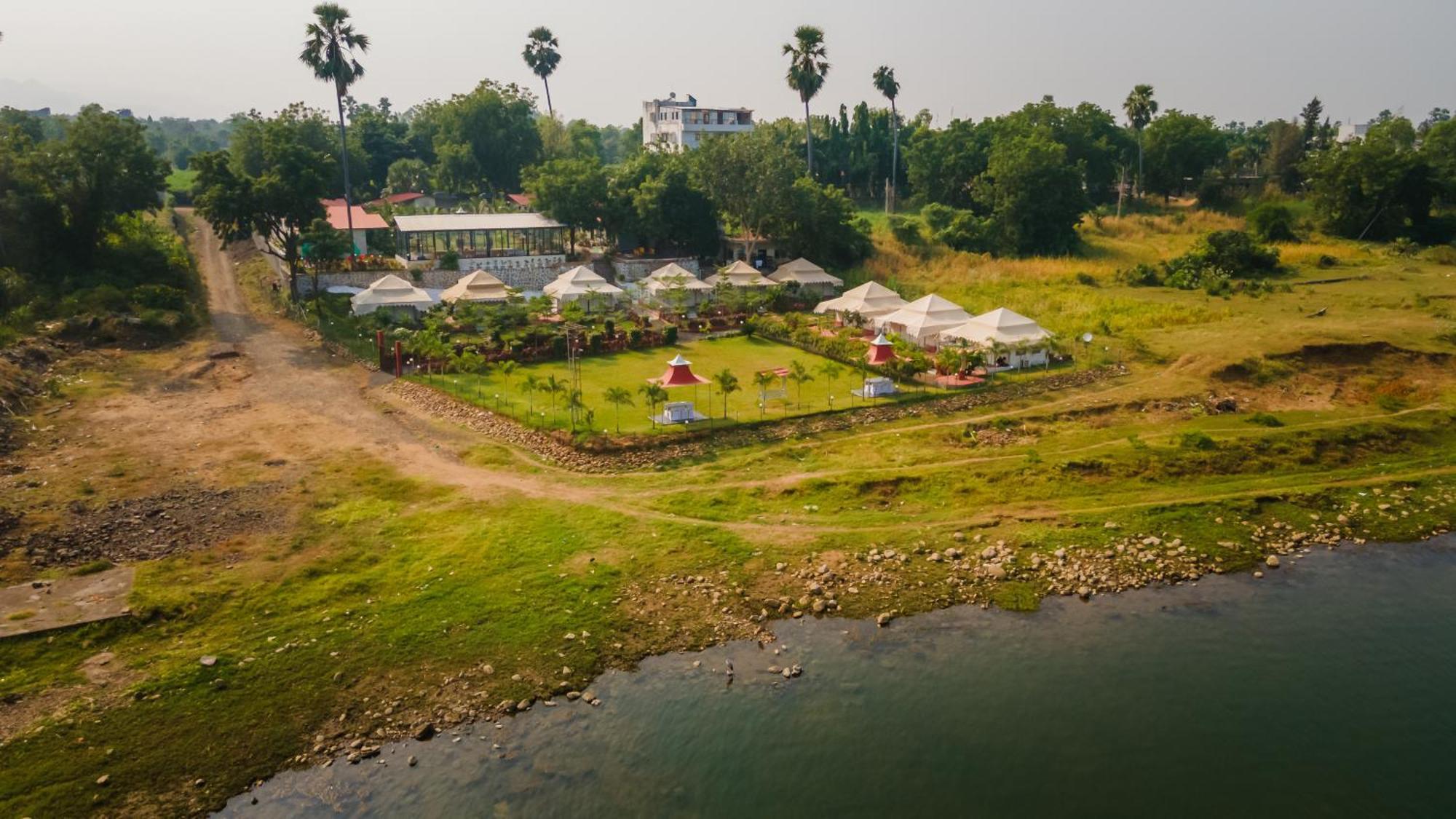 Riverview Tent Resort Kevadia Экстерьер фото